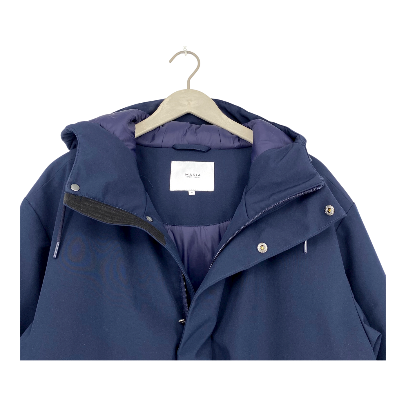 Makia point jacket, dark navy | man M