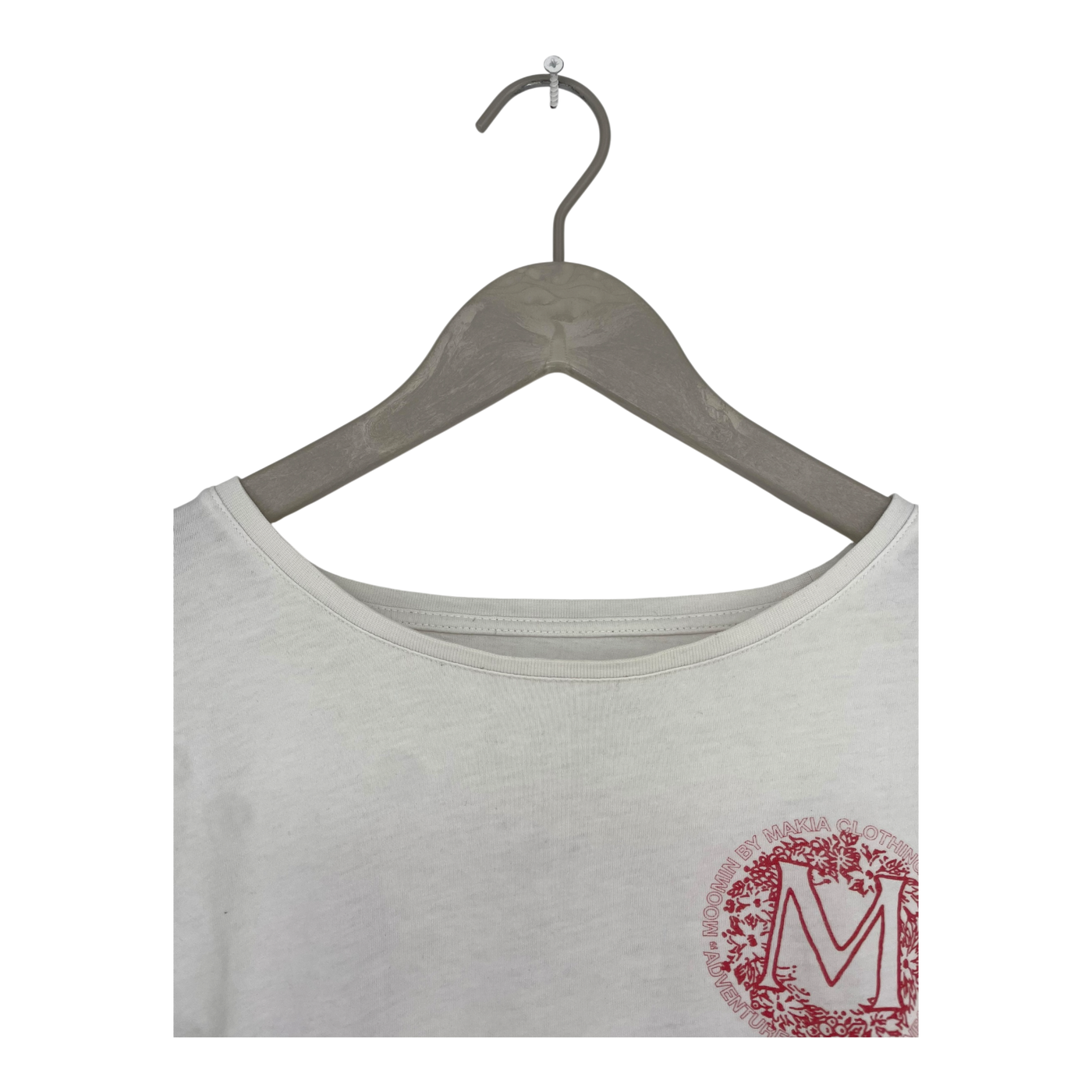 Makia moon t-shirt, white | unisex 2XL