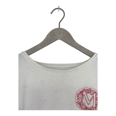 Makia moon t-shirt, white | unisex 2XL