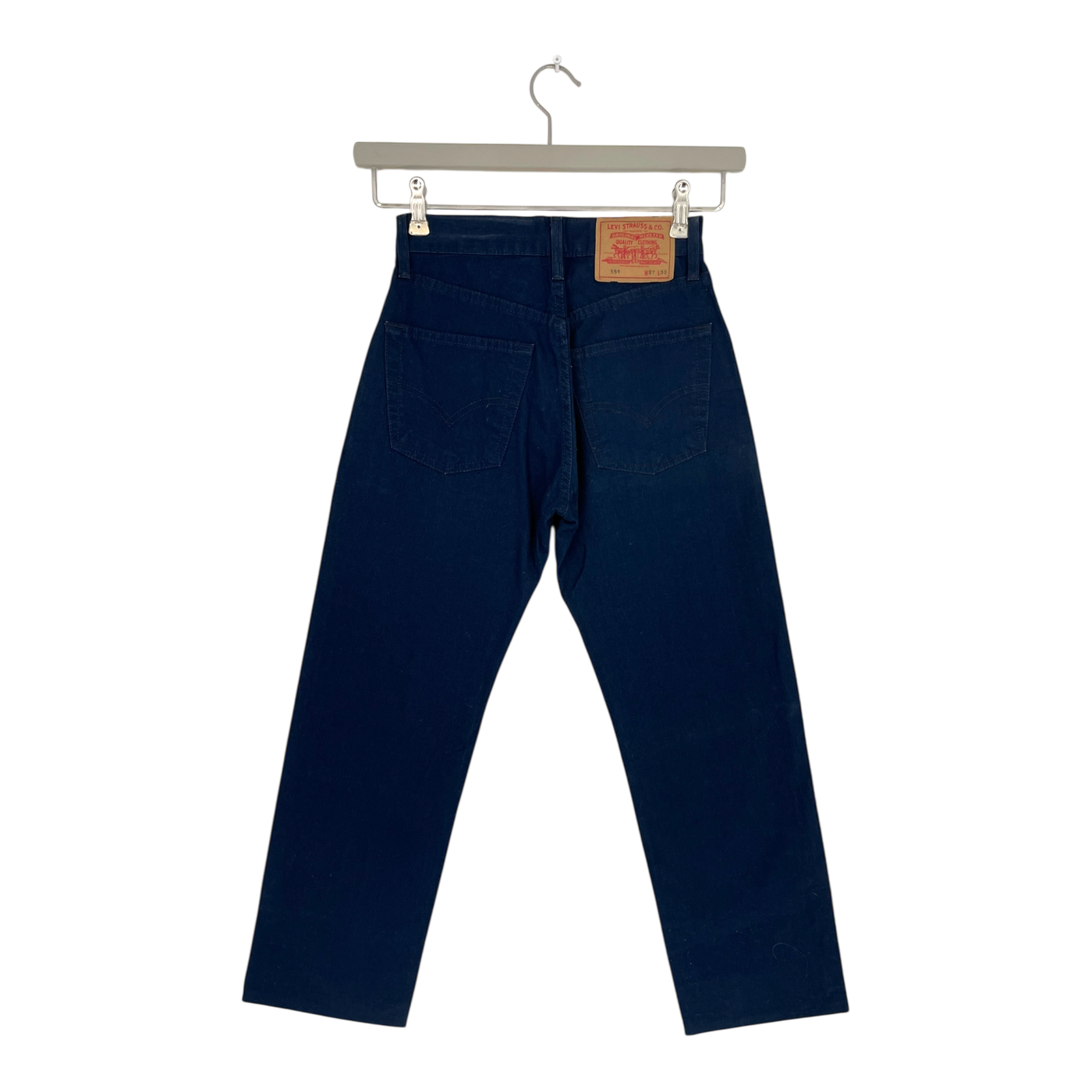 Levi's cotton trousers, denim blue | W27 L32