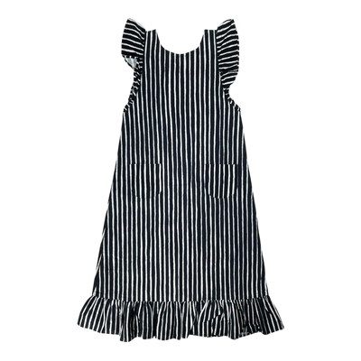 Marimekko vintage woven dress, stripes | 140cm