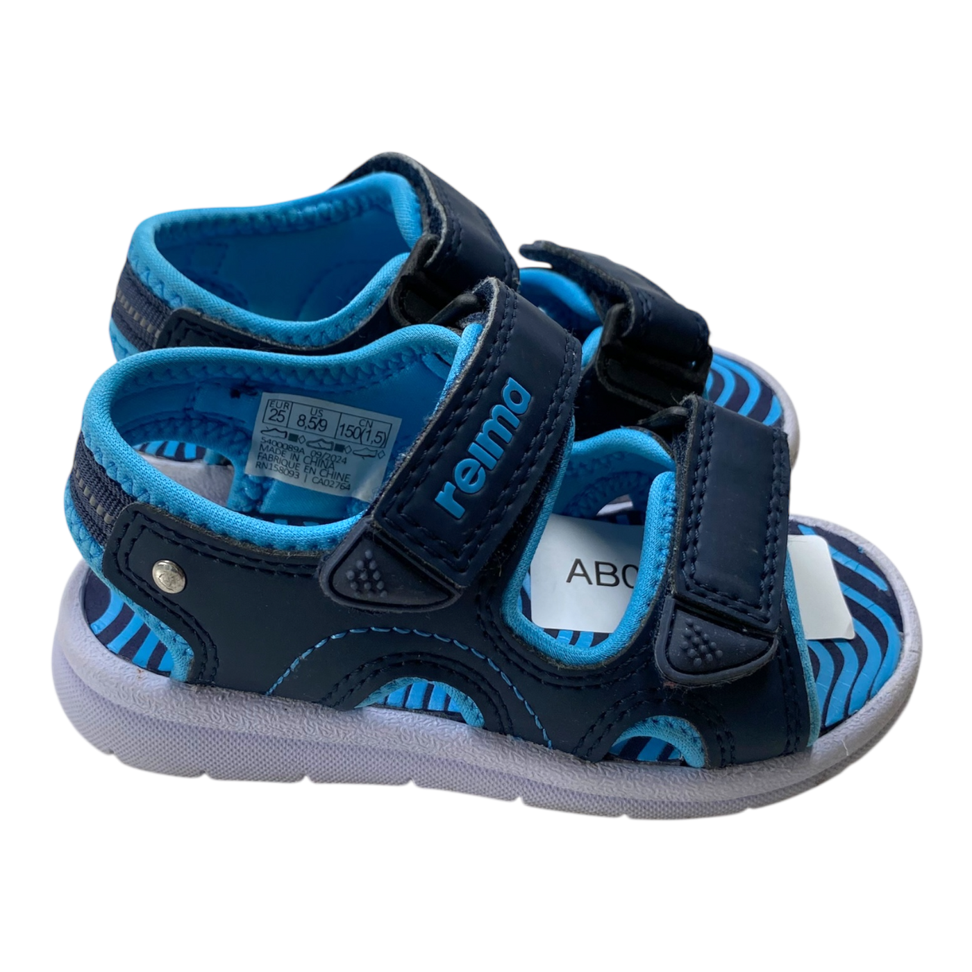 Reima bungee sandals, blue | 25