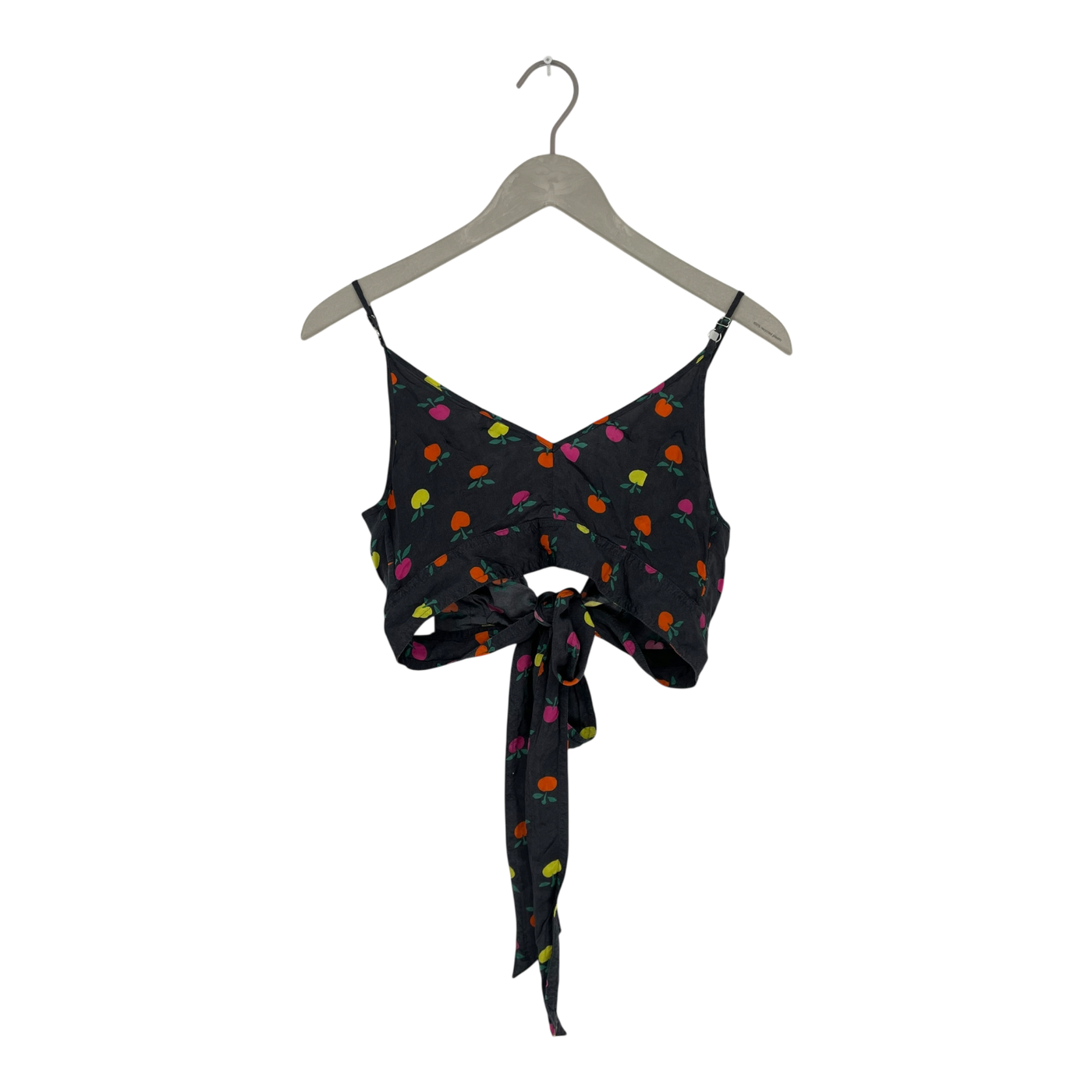 Marimekko cropped wrap top, black | woman 36