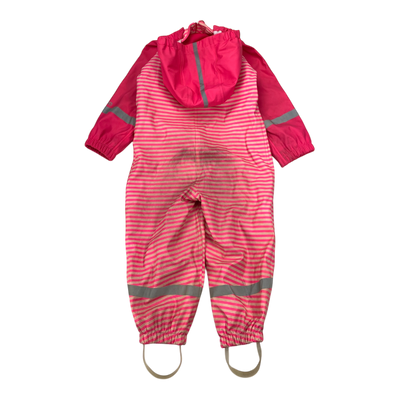 Reima roiske rain overall, hot pink | 86cm