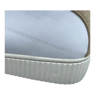 Embassy of Bricks and Logs leicester hiker solid boot, white/sand | 39