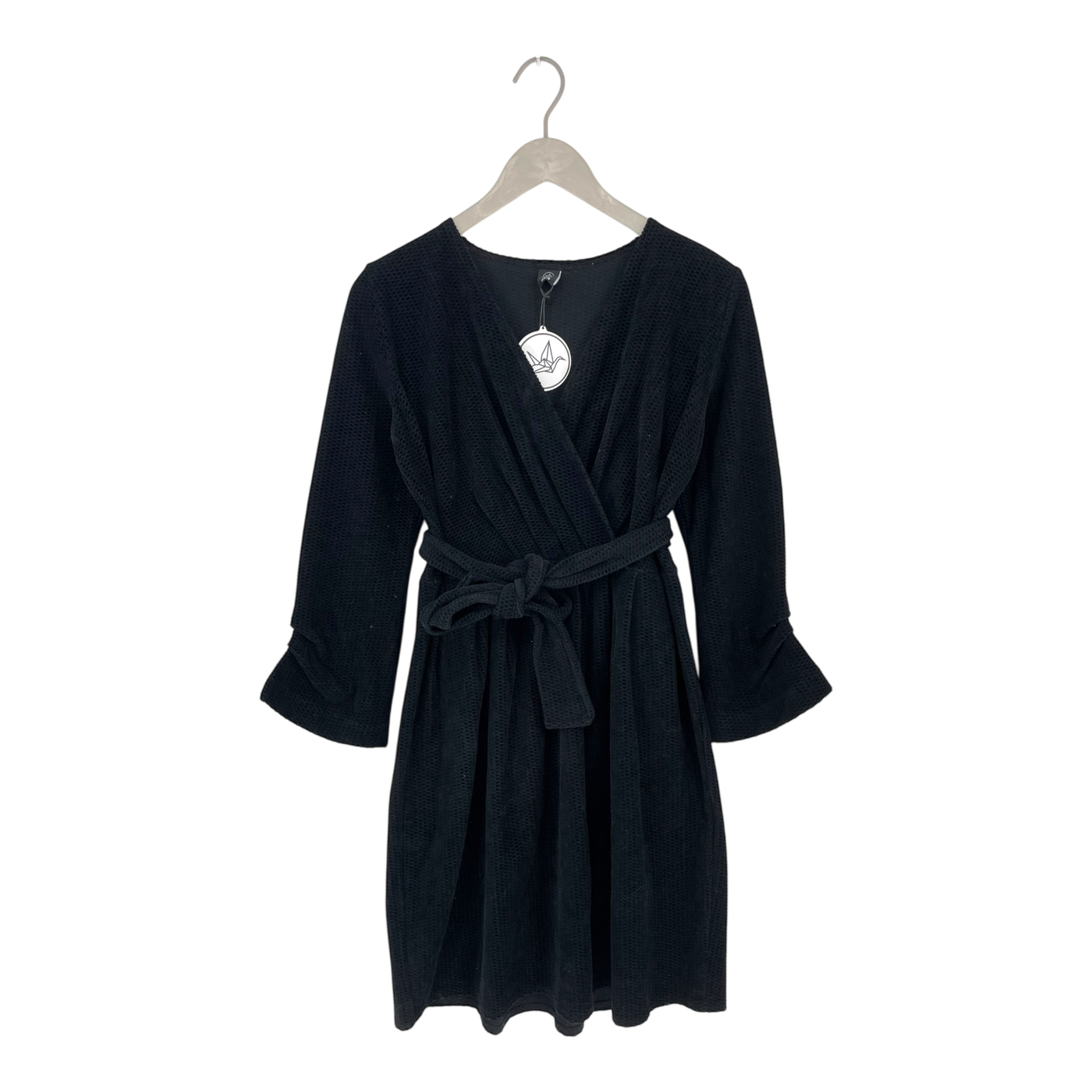 Yo Zen wrap dress, black | woman XS/S