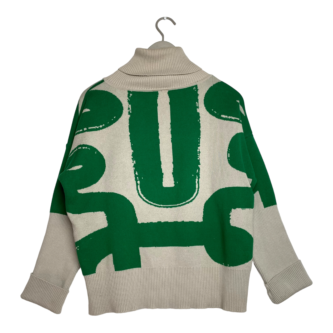 Papu knitted sweater, green | woman XS/S
