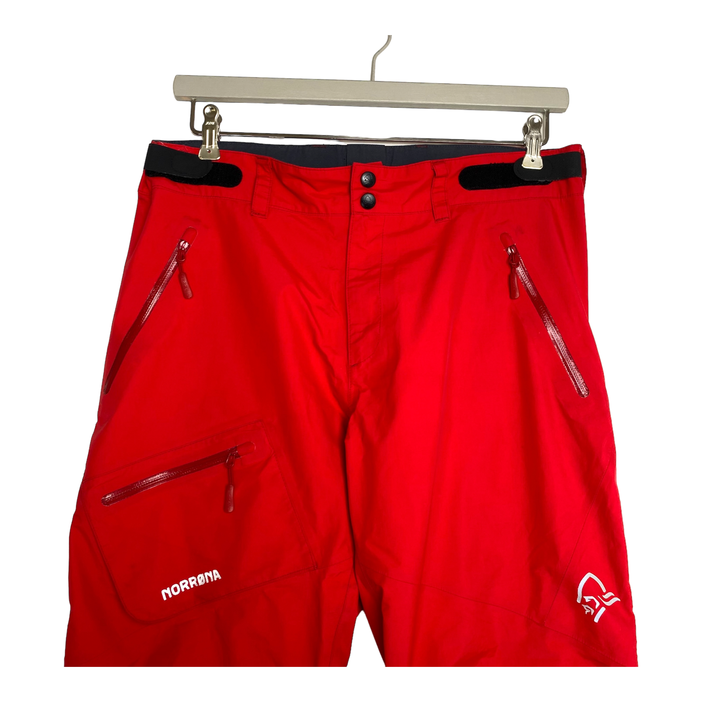 Norrøna falketind shell pants, red | man M