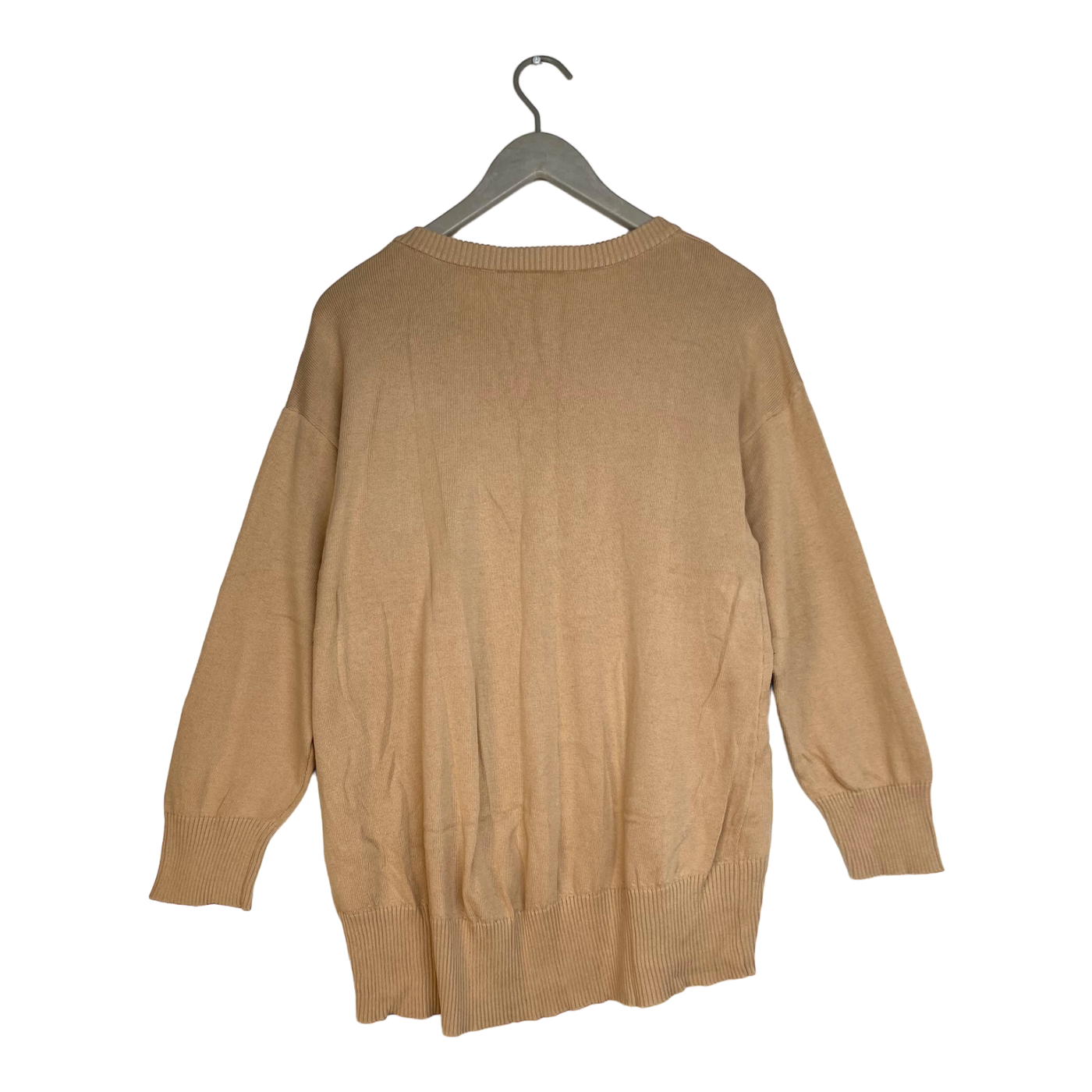 Blaa cotton knitted shirt, wheat | woman S