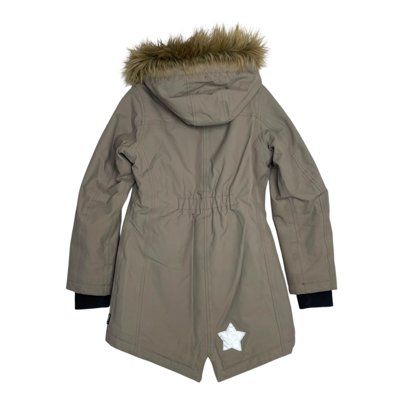 Molo peace winter parka, tan | 146cm