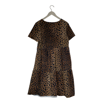 Nakoa layered dress, leopard | woman S