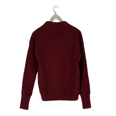 Ommellinen merino sweater, wine | woman XS/S