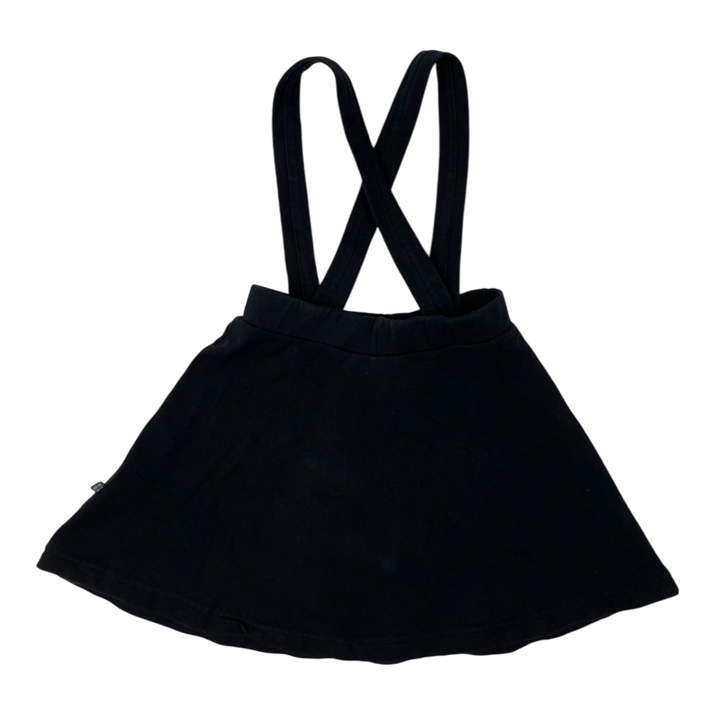 Kaiko dungaree skirt, black | 98/104cm