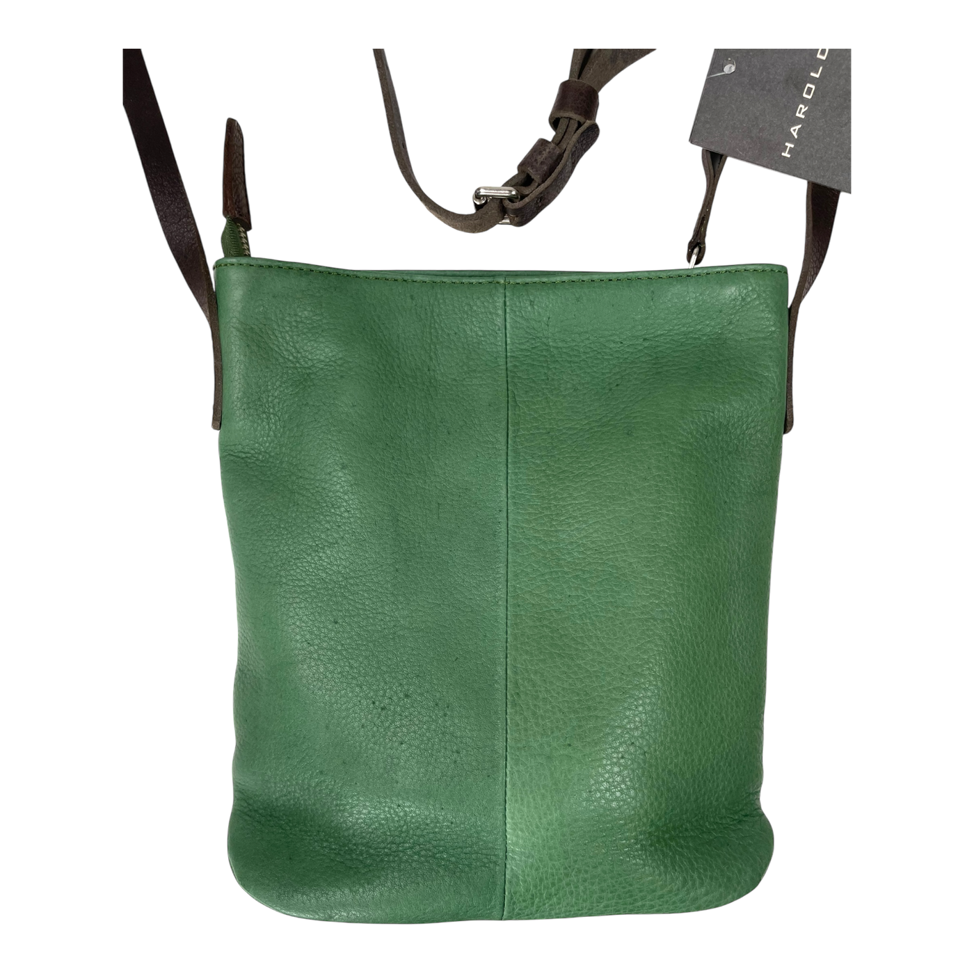 Harold's Bags plain crossbag, green