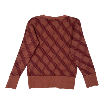 Blaa sweatshirt, brown | 110/116cm