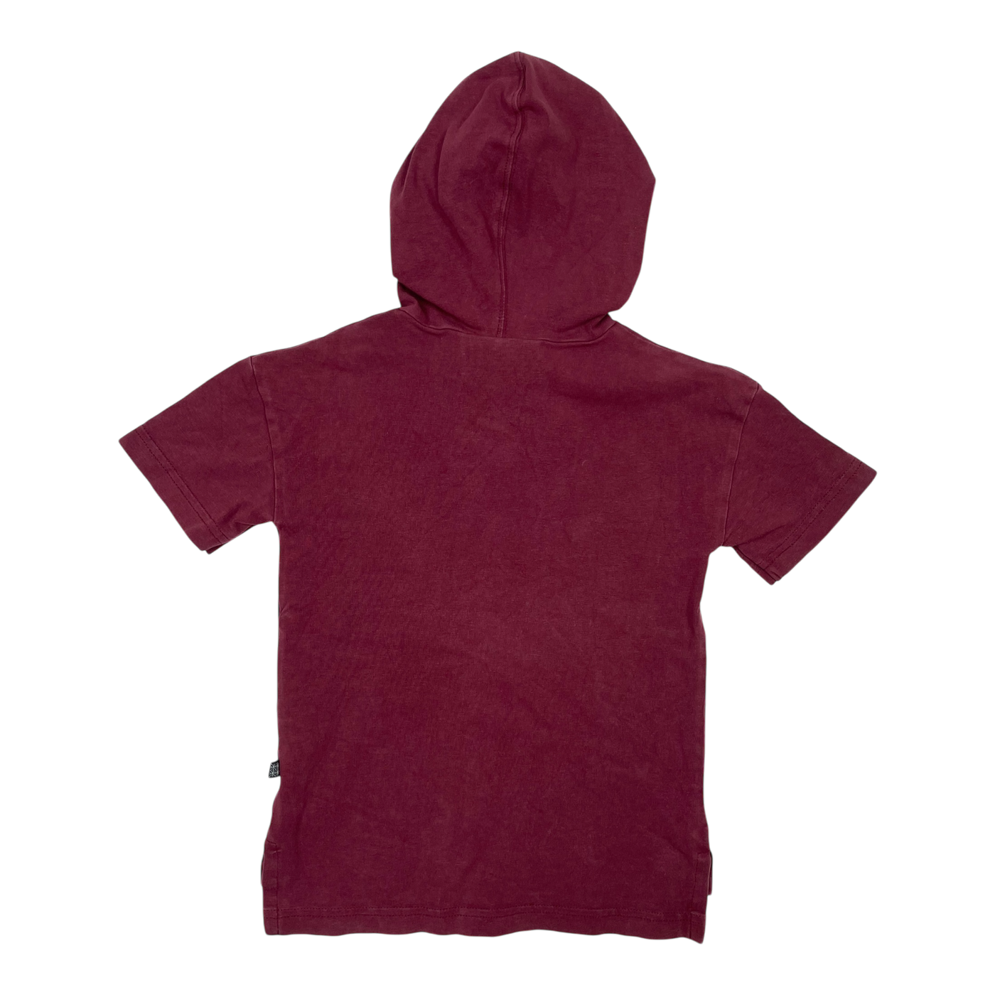 Kaiko hooded t-shirt, burgundy | 86/92cm