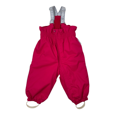 Reima stockholm winter pants, rasberry | 80cm