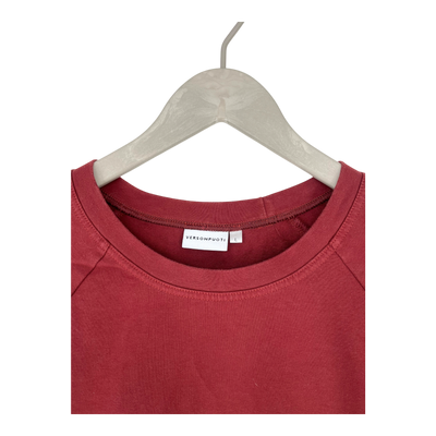 Versonpuoti sweatshirt, burgundy | woman L