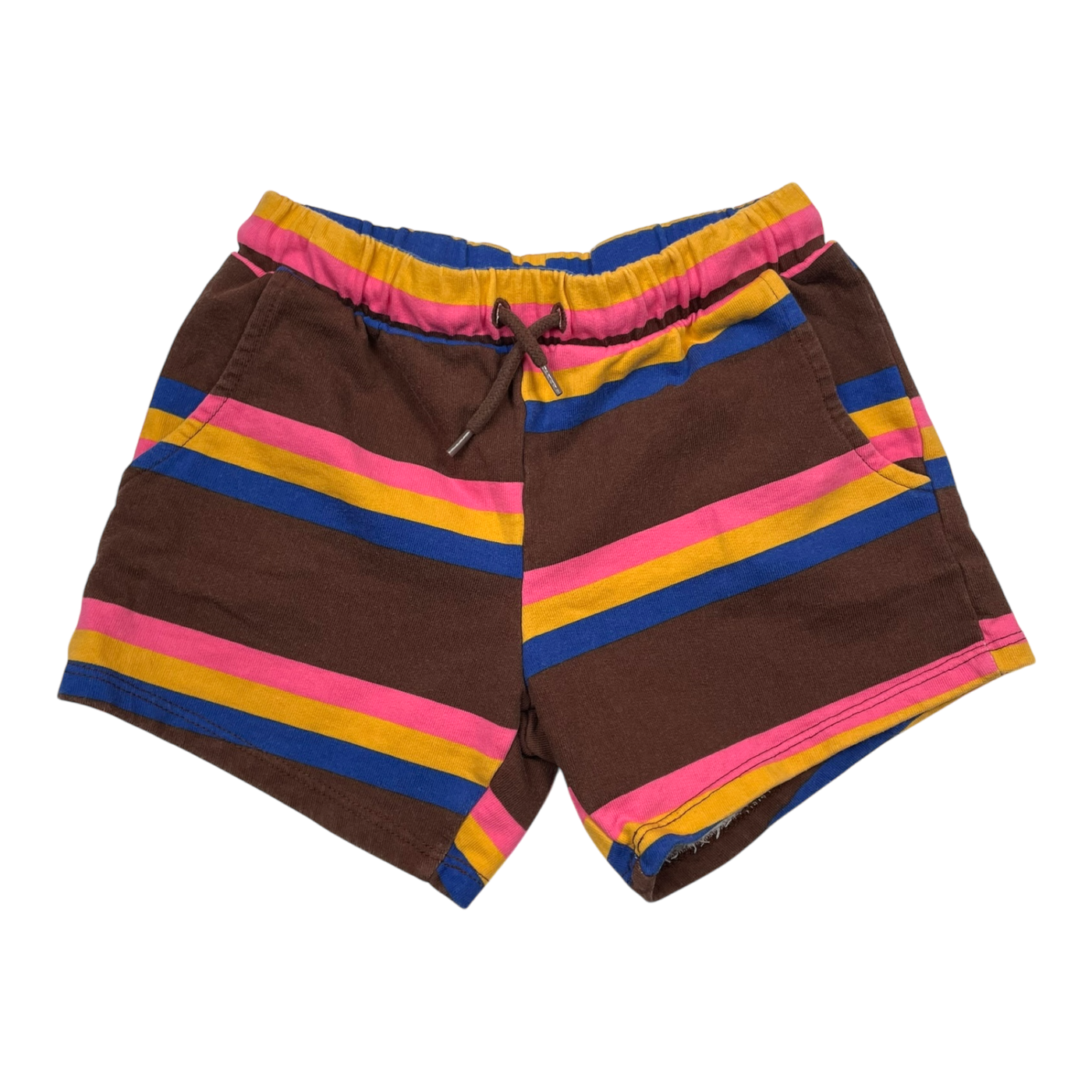 Mini Rodini sweatshorts, stripes | 128/134cm