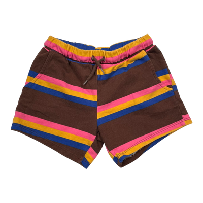 Mini Rodini sweatshorts, stripes | 128/134cm