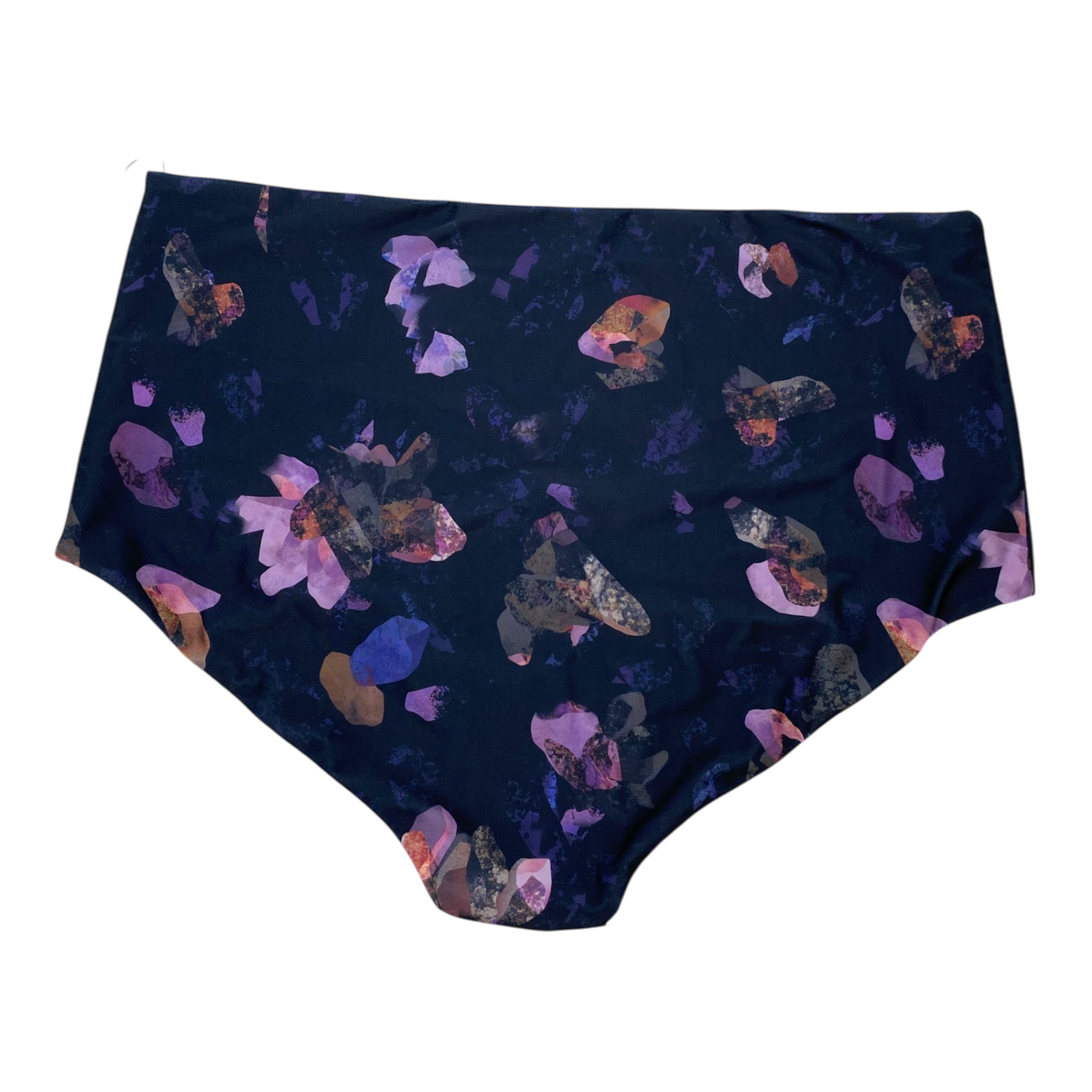 Morico bikini bottoms, purple abstract | woman XXL