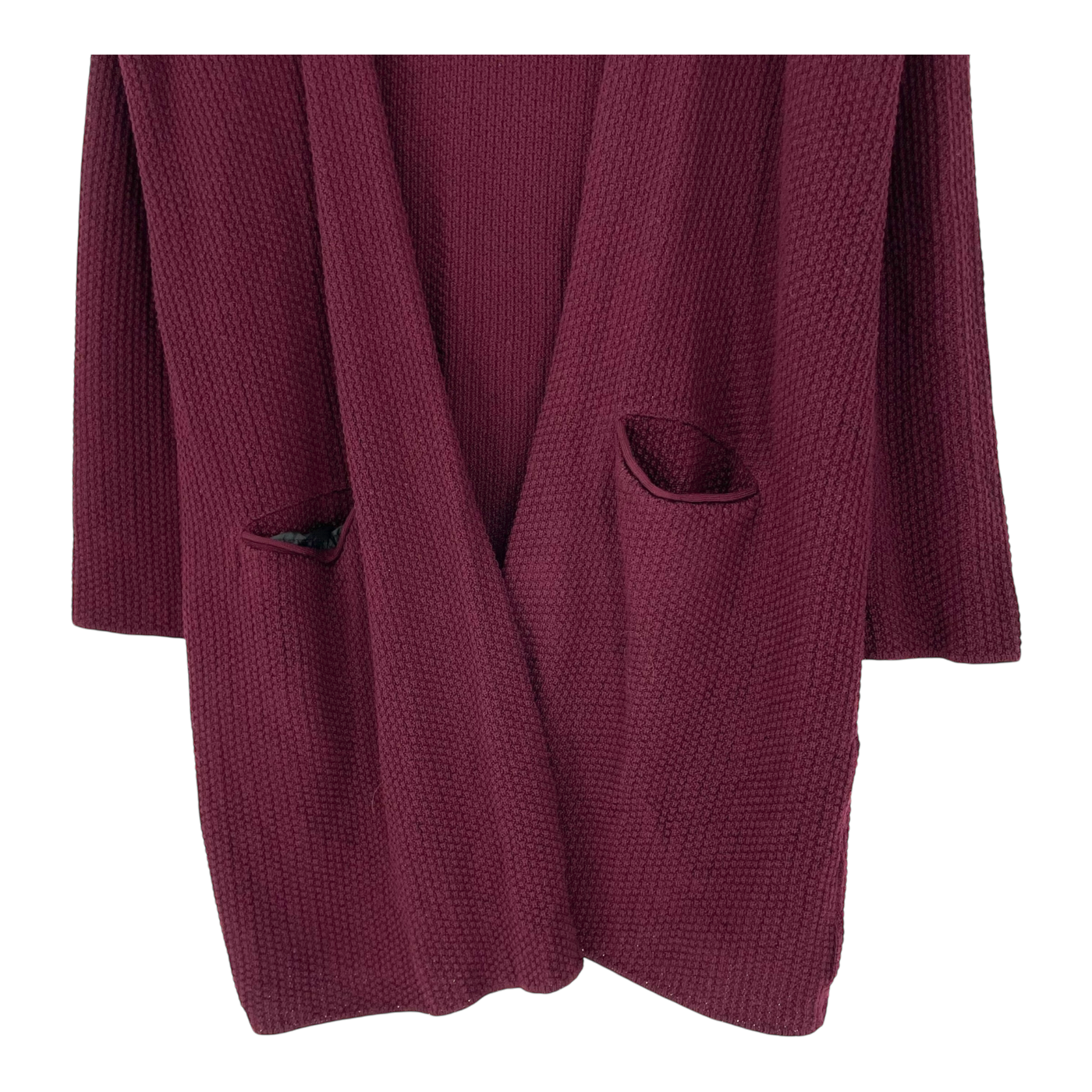 Uhana merino cardigan, wine | woman XXL