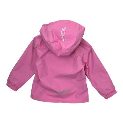 Isbjörn storm windbreaker jacket, bubblegum pink | 86/92cm