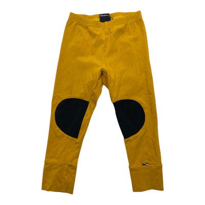 Papu patch leggings, amber | 86/92cm