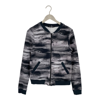 Uhana sweat jacket, storm | woman L