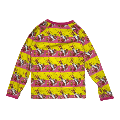 Metsola shirt, bunny stripes | 128cm