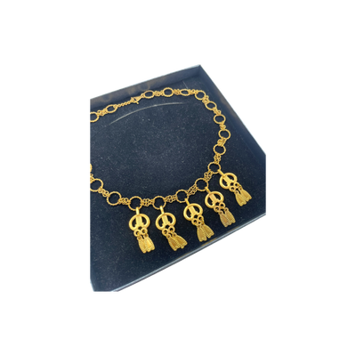 Kalevala Koru viipurin rinkilä necklace, bronze