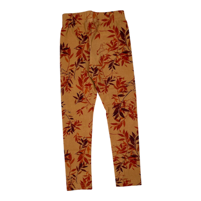 Kaiko leggings, golden leaves | 98/104cm