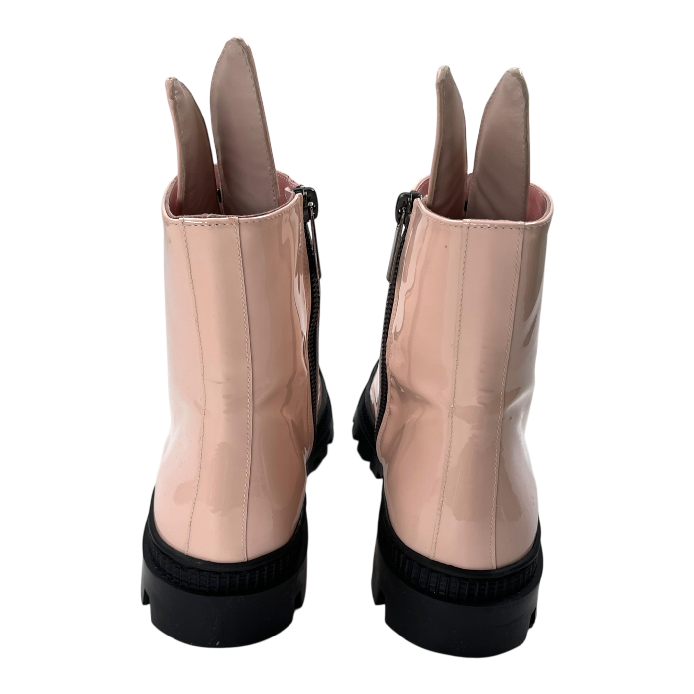 Minna Parikka combat boots, pink patent | 38
