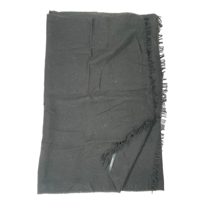 Joutsen wool mix scarf, black