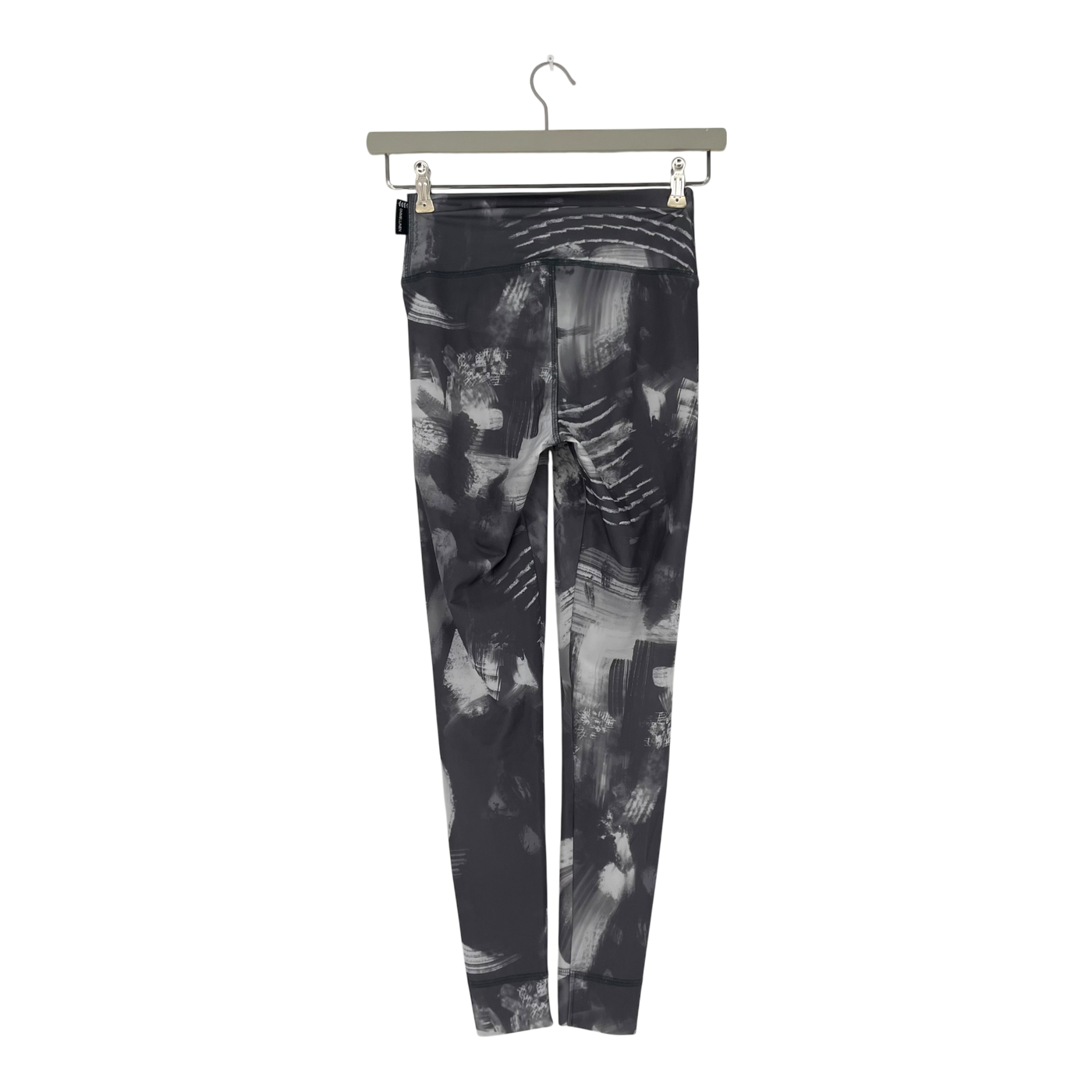 Ommellinen sport leggings, grey abstract | woman XS