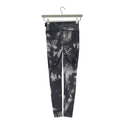 Ommellinen sport leggings, grey abstract | woman XS
