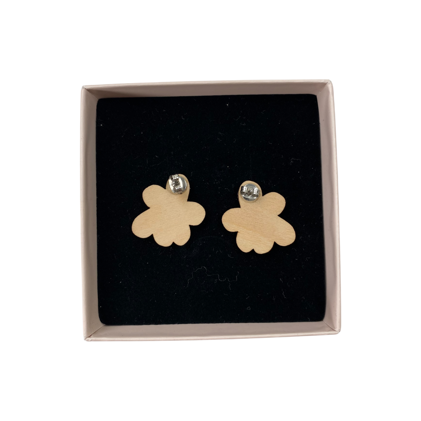 Maanantaimalli stud earrings, hearts