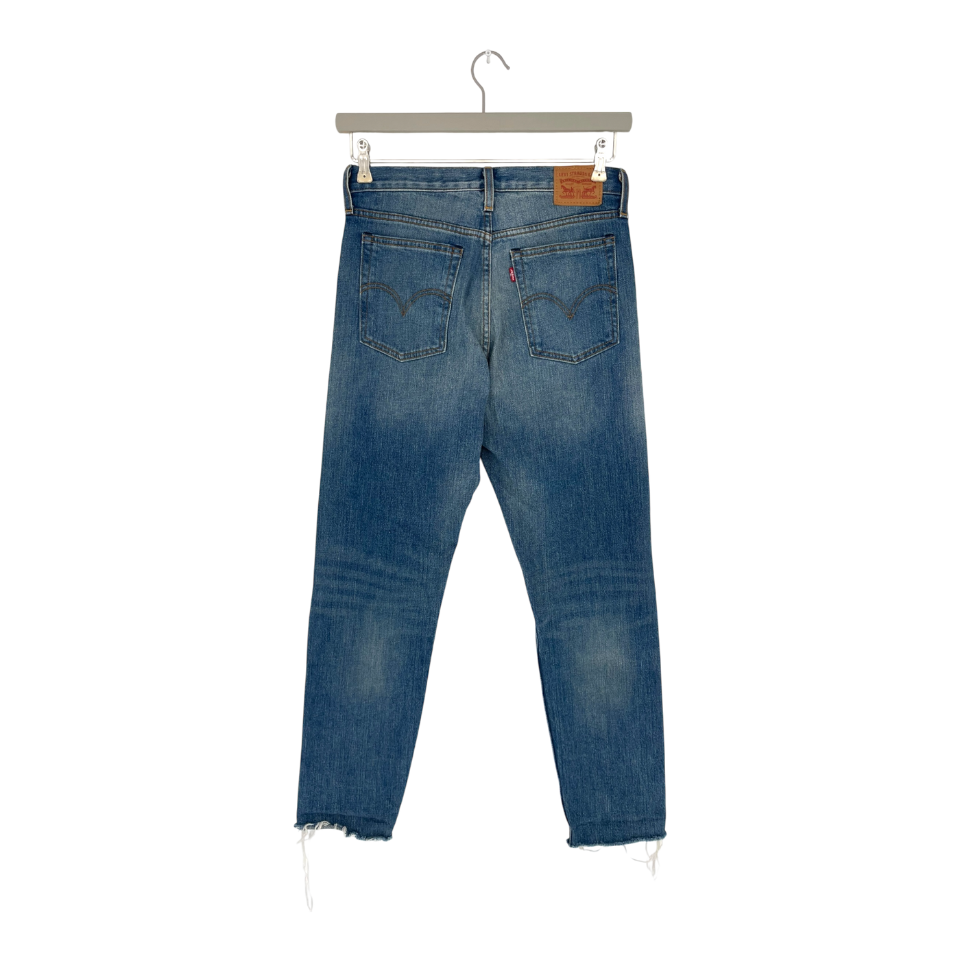 Levi's white oak cone jeans, washed denim | woman 28