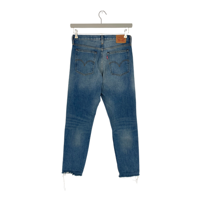 Levi's white oak cone jeans, washed denim | woman 28