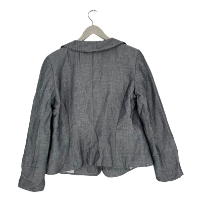 Andiata linen blazer, grey | woman 44