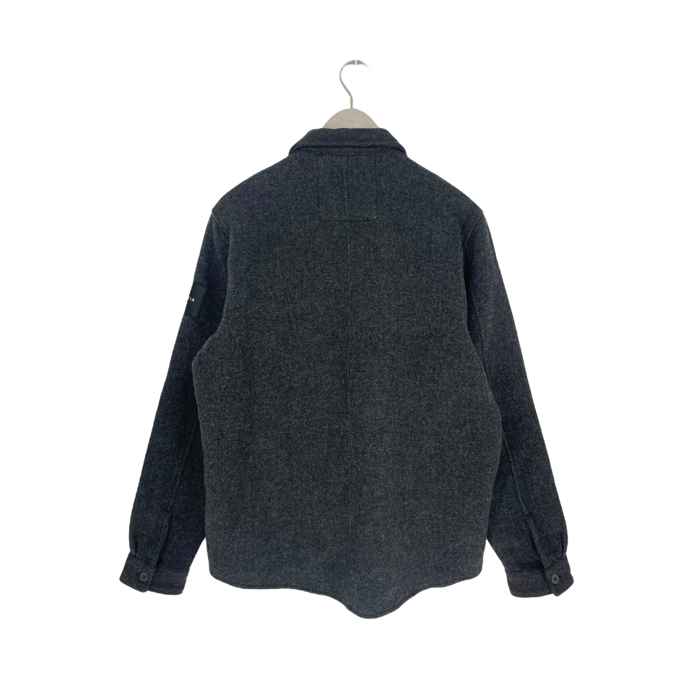 Makia rover overshirt, dark grey | man M