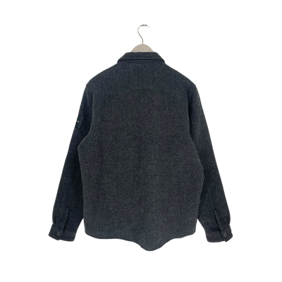 Makia rover overshirt, dark grey | man M