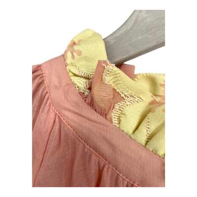 Stine Goya jasmine tiered mini dress, blush pink | woman XL