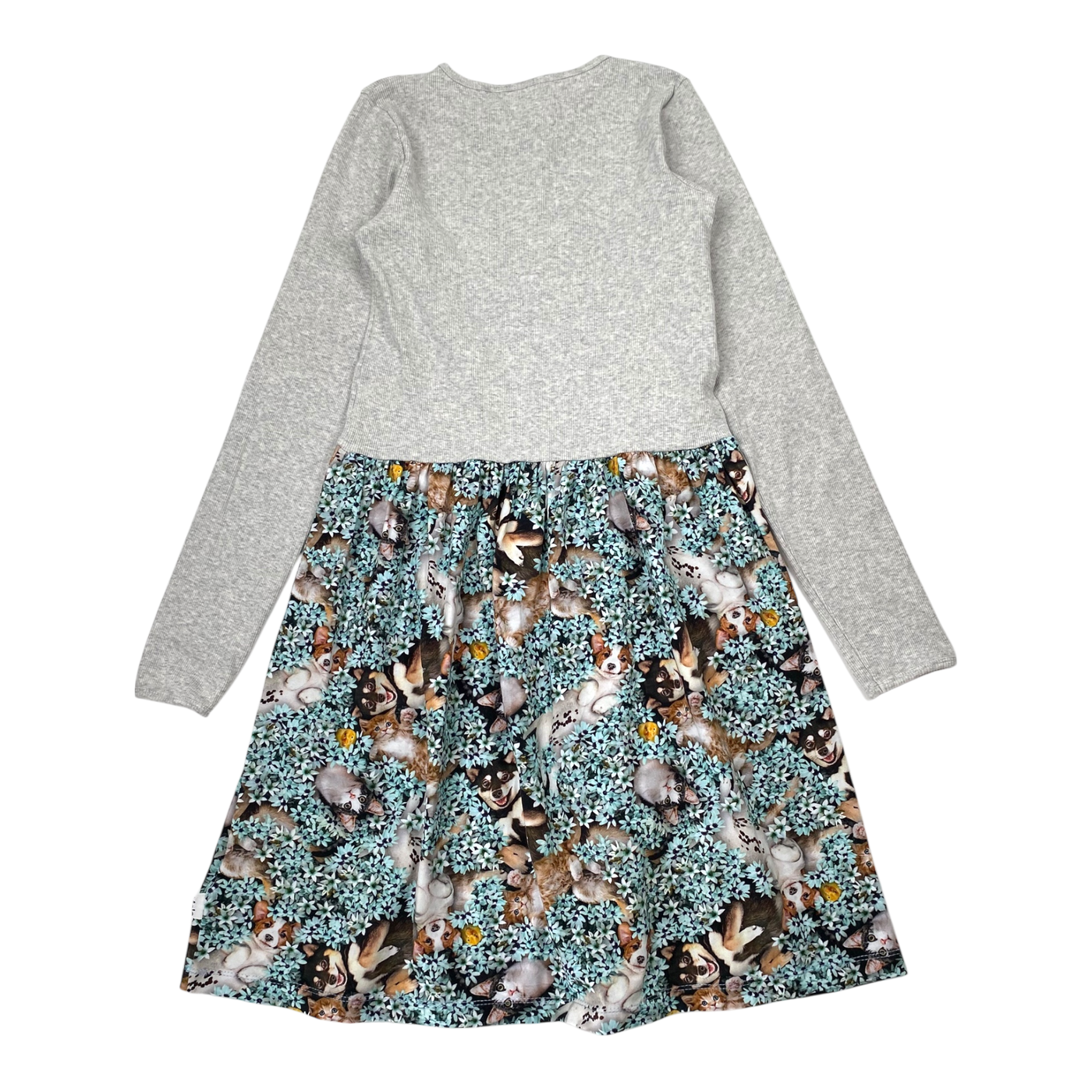 Molo credence tricot dress, park life print | 146/152cm