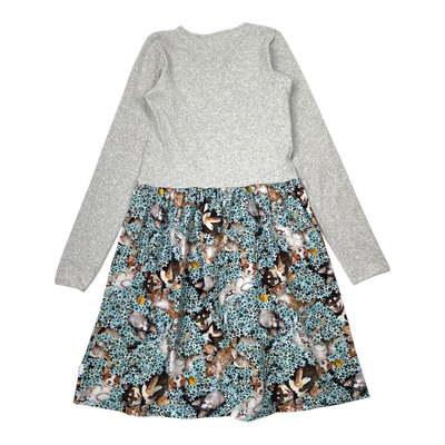 Molo credence tricot dress, park life print | 146/152cm