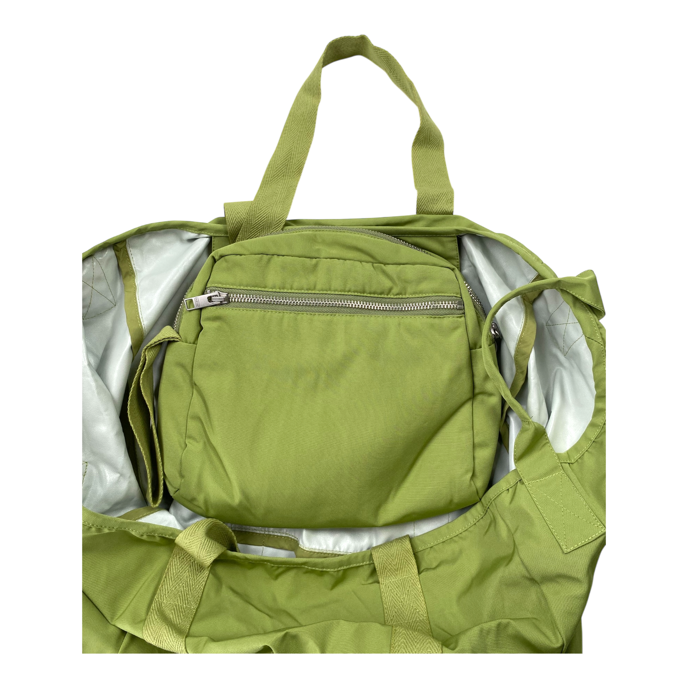 Embassy of Bricks and Logs turin orga bag, green | onesize
