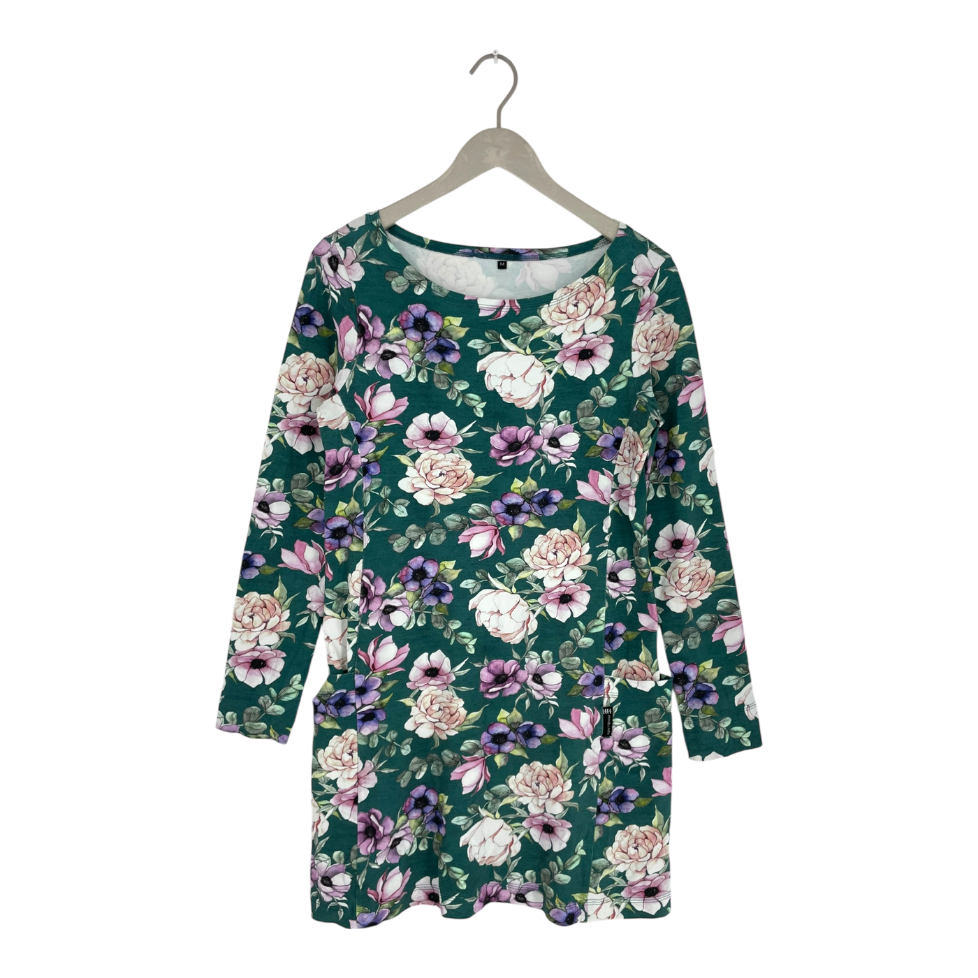 Ommellinen tricot dress, flower | woman M