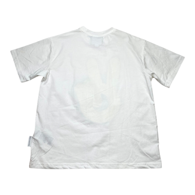 Reima peace t-shirt, white | 146/152cm