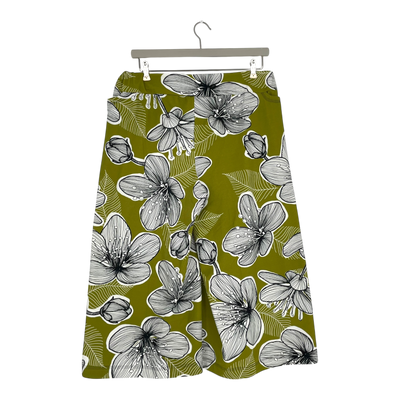 Ommellinen skirt culottes, flowers | woman XL