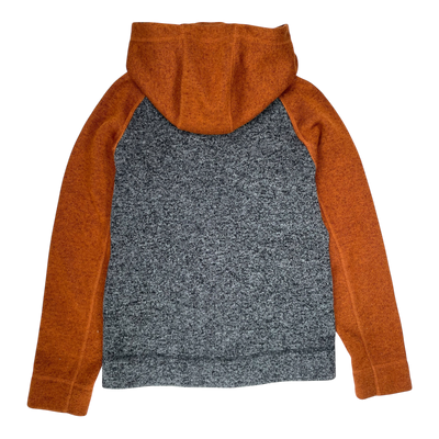 Reima neuvokas fleece jacket, grey/rust | 152cm